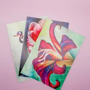 Floral Greeting Cards (Set of 12)