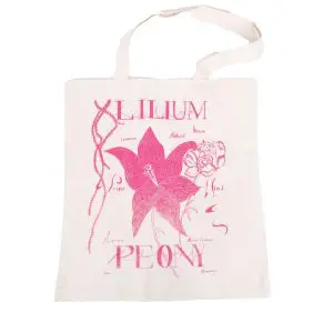 “Lillium Peony” Tote Bag