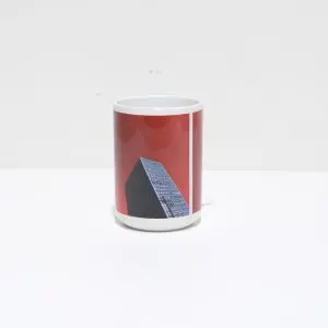 Red Sky Building Mug
