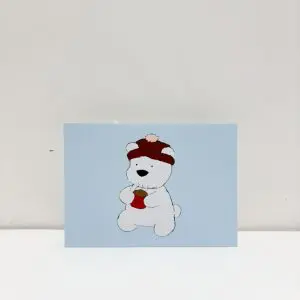 Polar Bear Holiday Card